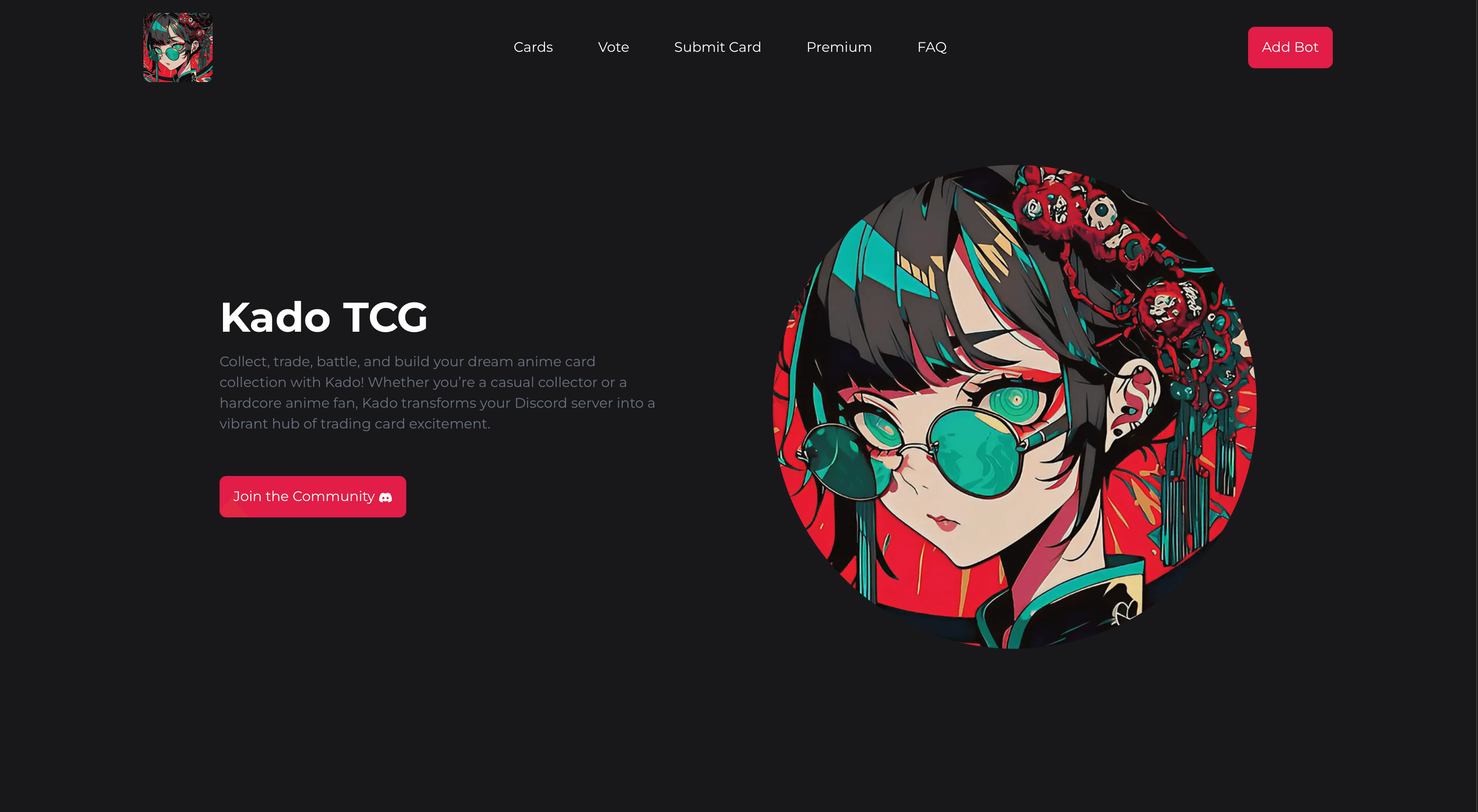 Kado Bot & Website screenshot
